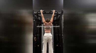 18yo Gym Locker Room Gloryhole: Virgin Mouth Used by Team