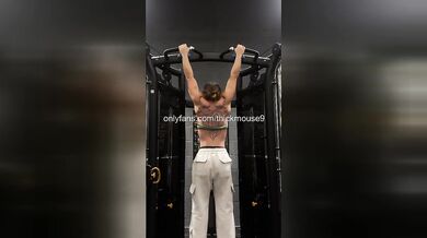18yo Gym Locker Room Gloryhole: Virgin Mouth Used by Team