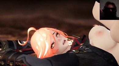 Mavuika and Captain Genshin Impact have sex in a cave