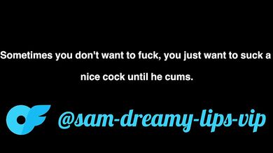 I don't know who he is, but I want his cum in my mouth.