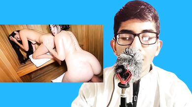 I Meet my Girlfriend with her best Friend in the Sauna!! Reaction Video