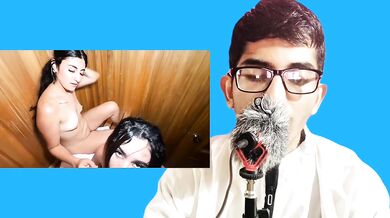 I Meet my Girlfriend with her best Friend in the Sauna!! Reaction Video