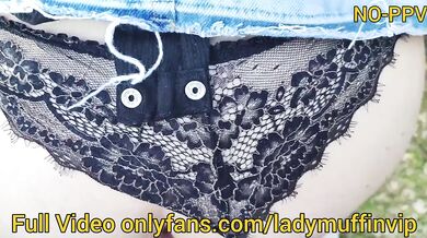 Hot girl plays with a remote-controlled toy