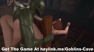 MILF Deep in Goblin Cave – Doggy Fucked Hardcore & Anally Overwhelmed in Gangbang Fury!