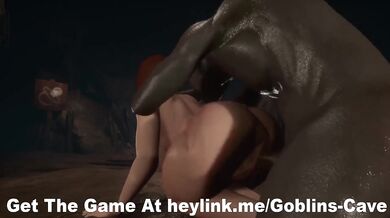 MILF Deep in Goblin Cave – Doggy Fucked Hardcore & Anally Overwhelmed in Gangbang Fury!