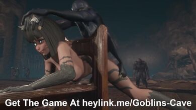 Goblins Cave Capture Carnage: Curvy MILF Doggy-Style Gangbanged in Anal Insanity!