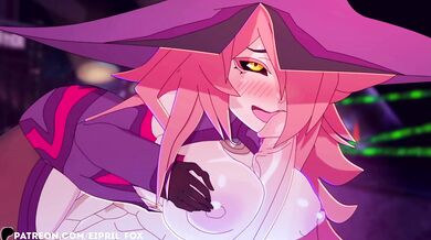 Cute Nine the Phantom got Sweetest Creampie! Blazblue Anime Hentai
