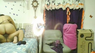 HIS GIRLFRIEND LOVES TO FILM HERSELF HAVING SEX WITH THE PERVERTED OLD MAN TO HAVE BETTER ORGASMS.