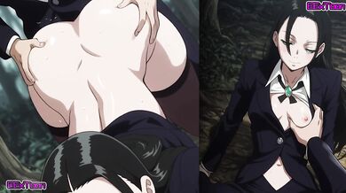 Hunter x Hunter (ハンター×ハンター) hentai anime - big tits Amane (アマネ) blow job hentai