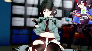 Jane Doe Thigh Job Zenless Zone Zero Hentai Animation