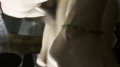 Cock SLAMMING LOUDLY has pussy dripping off kitchen counter