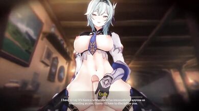 Eula Tavern Public Sex Genshin Impact Hentai Animation