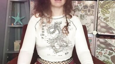 Cute girl next door fucks herself deep in the back door.