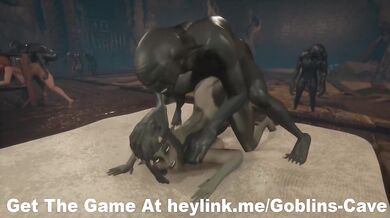 Goblins Cave Gangbang Blitz: Trapped MILF Endures Doggy-Style Hardcore Anal from the Pack!