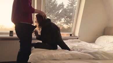 19 year old teen rough fucking in the sunset