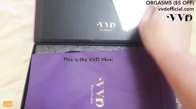 VVD Vkini unboxing and first nipple orgasm - Unlimited Orgasm