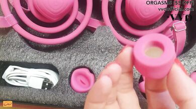 VVD Vkini unboxing and first nipple orgasm - Unlimited Orgasm