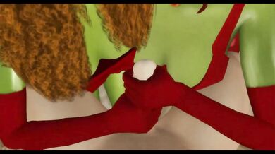 Christmas special compilation challenge with Hentai x Toons x Celebs x Shrek x Santa