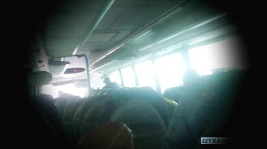 We almost got caught on the bus giving blowjobs and flashing boobs