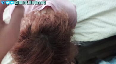 Fucked Mini Redhead hus i Barbi'es pyjamas