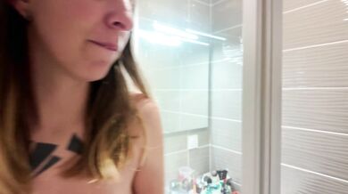 FREE USE cum all over my face