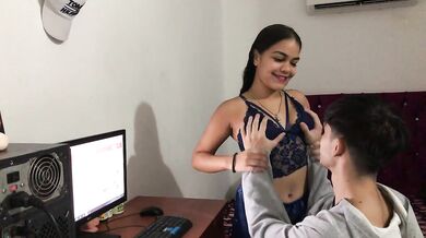 BRAZZERS EN ESPANOL - My Roommate BRUNETTE PRETTY ASS TEEN SCHOOLGIRL WANTED TO DO T