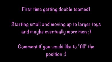 Double Penetration By Man And Dildo