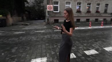 Met a beautiful girl on the street and invited her to my place.
