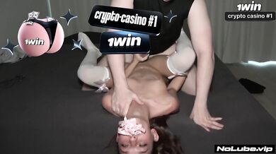 4 Foot 6 Stepdaughter Cums Her Brains Out