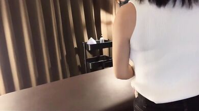 Horny Japanese Teen had Hot Real Oil Massage With Sex Surprise