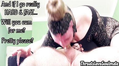 Deepthroat Training: Open Mouth vs Plump Lips Wrapped Tightly Around The Cock - What Do You Prefer?