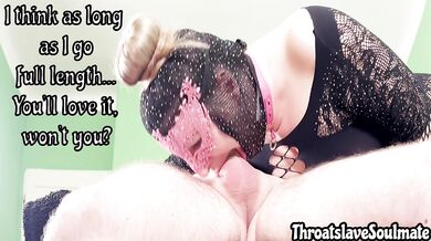Deepthroat Training: Open Mouth vs Plump Lips Wrapped Tightly Around The Cock - What Do You Prefer?