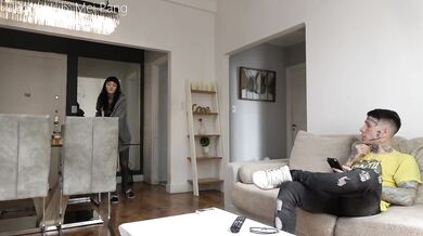 Slutty Stepsis lose ANAL virginity with no mercy AnalCreampie 4K ~ John Lemon