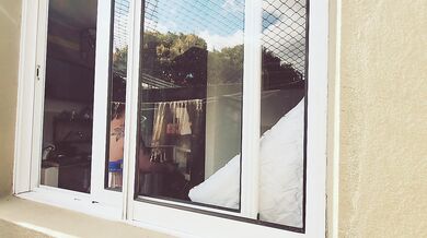 Finally caught my neighbor fully naked