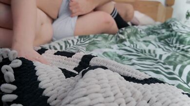 Milf free use, wife lets husband play with big breasts and tits. Ideal PAWG wife