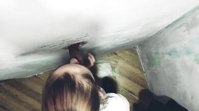 Amateur Glory Hole in russian Hostel