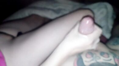 Russian girl sucks big cock and drinks cum amateur Cuckold
