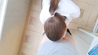 Young russian doctor gave me a blowjob at the appointment! (ASMR POV)