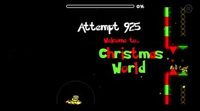 GEOMETRY DASH - XMAS CHALLENGE 100%