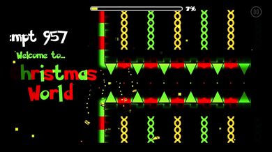 GEOMETRY DASH - XMAS CHALLENGE 100%