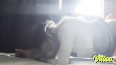 She masturbates in front of the camera, her vagina is tight