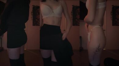 Cute Petite Strip Tease