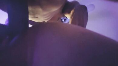 Huge BBC opens up Little Pink BBW Pussy