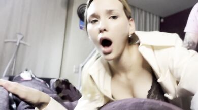 Hot wife cheating with boss