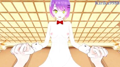 Tokoyami Towa (Bunny Girl) and I have intense sex in the casino. - Hololive VTuber POV Hentai