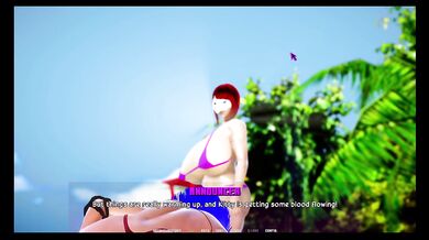 Prologue part 2.2 Two super busty girls are fighting for me, what I do? I'll favor of making them mine. Hentai game with breast expansion,lucifer my
