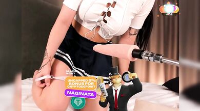 First I'll suck you off, then shove it deep in my ass!