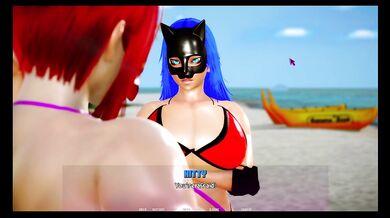 Prologue part 2.1 two super busty sized girls fight for me, what should i choose?Hentai anime game animation,super breast expansion game massive,lucy