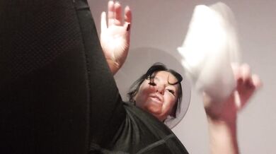Small my dirty wet socks slave and cleen it in your mouth