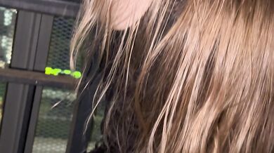 Busty blonde's FIRST ANAL with a stranger to spite her husband